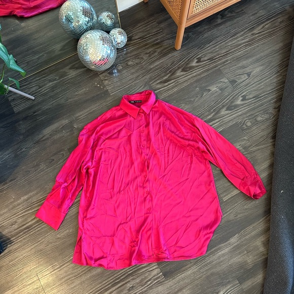 Zara Poplin Shirt - Picture 4 of 6